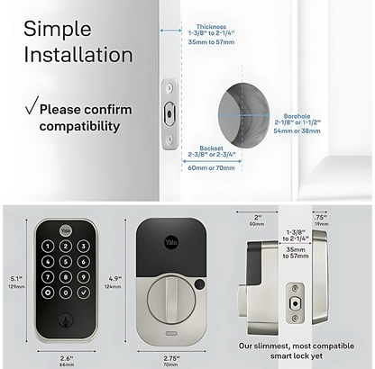 Yale Assure Lock 2 Touch (Touchscreen)