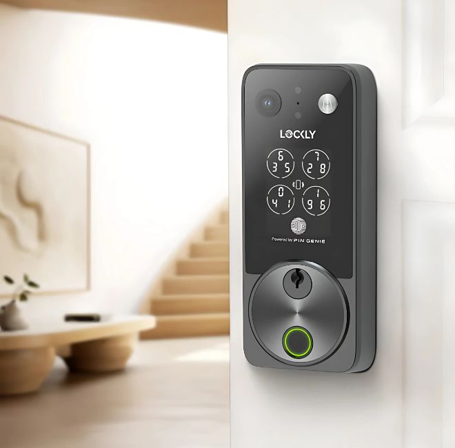 Lockly Vision Zeno Series Video Smart Lock with Intercom Deadbolt