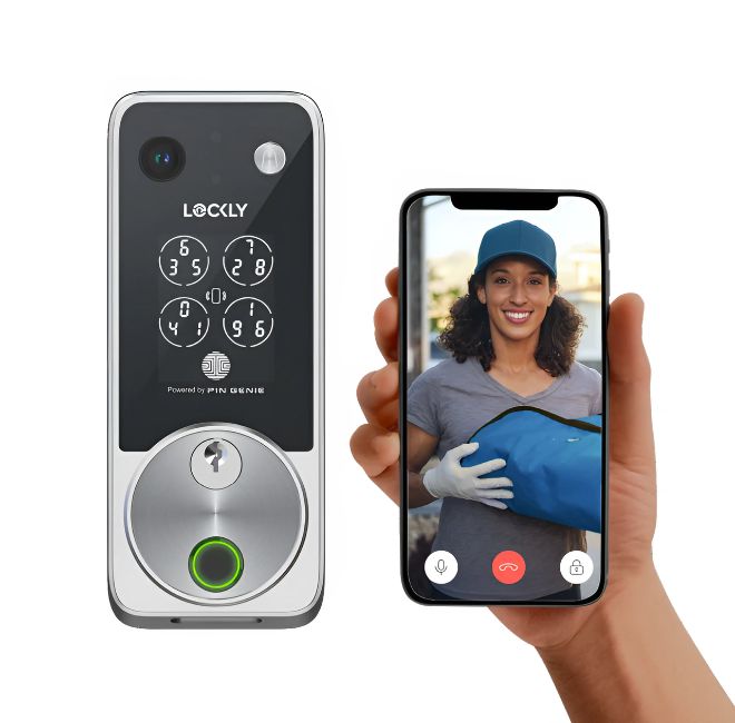 Lockly Vision Zeno Series Video Smart Lock with Intercom Deadbolt