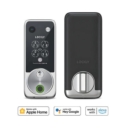 Lockly Vision Zeno Series Video Smart Lock with Intercom Deadbolt