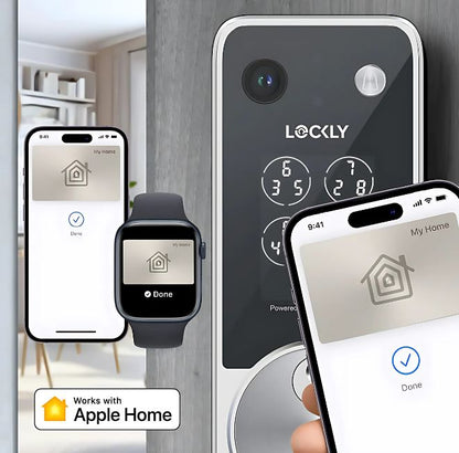 Lockly Vision Zeno Series Video Smart Lock with Intercom Deadbolt